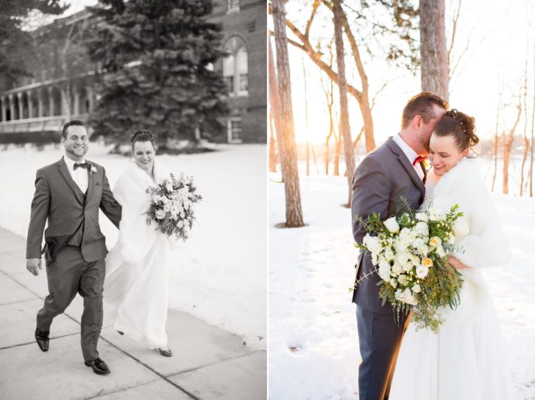 Nazareth Chapel Winter Wedding Emily & Ryan Eric Vest
