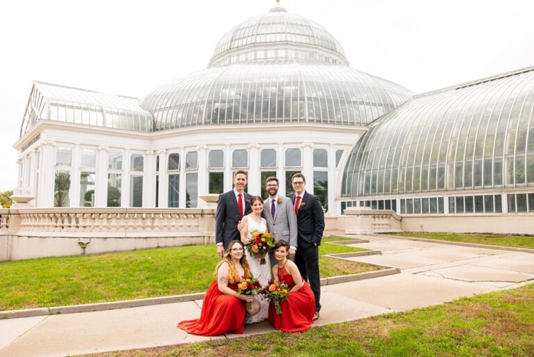 Como Park Zoo & Conservatory Wedding | Sunken Garden & Bullard ...