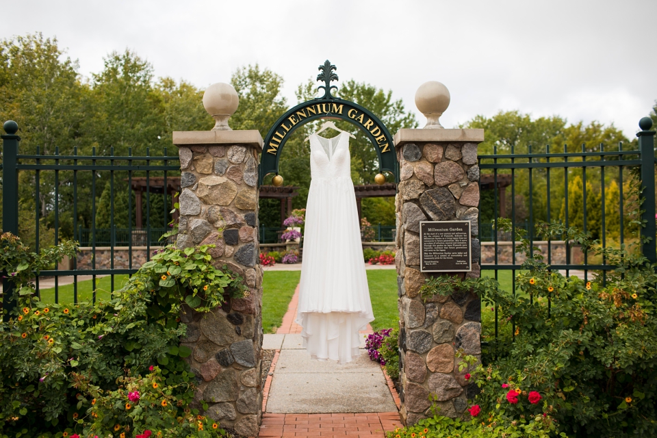 Millennium Gardens Plymouth Creek Center Wedding